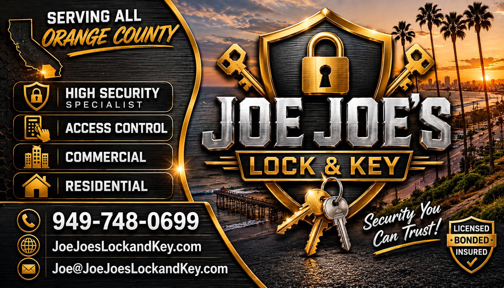 Project 20 Years of Trusted Locksmith Service Across Orange County image
