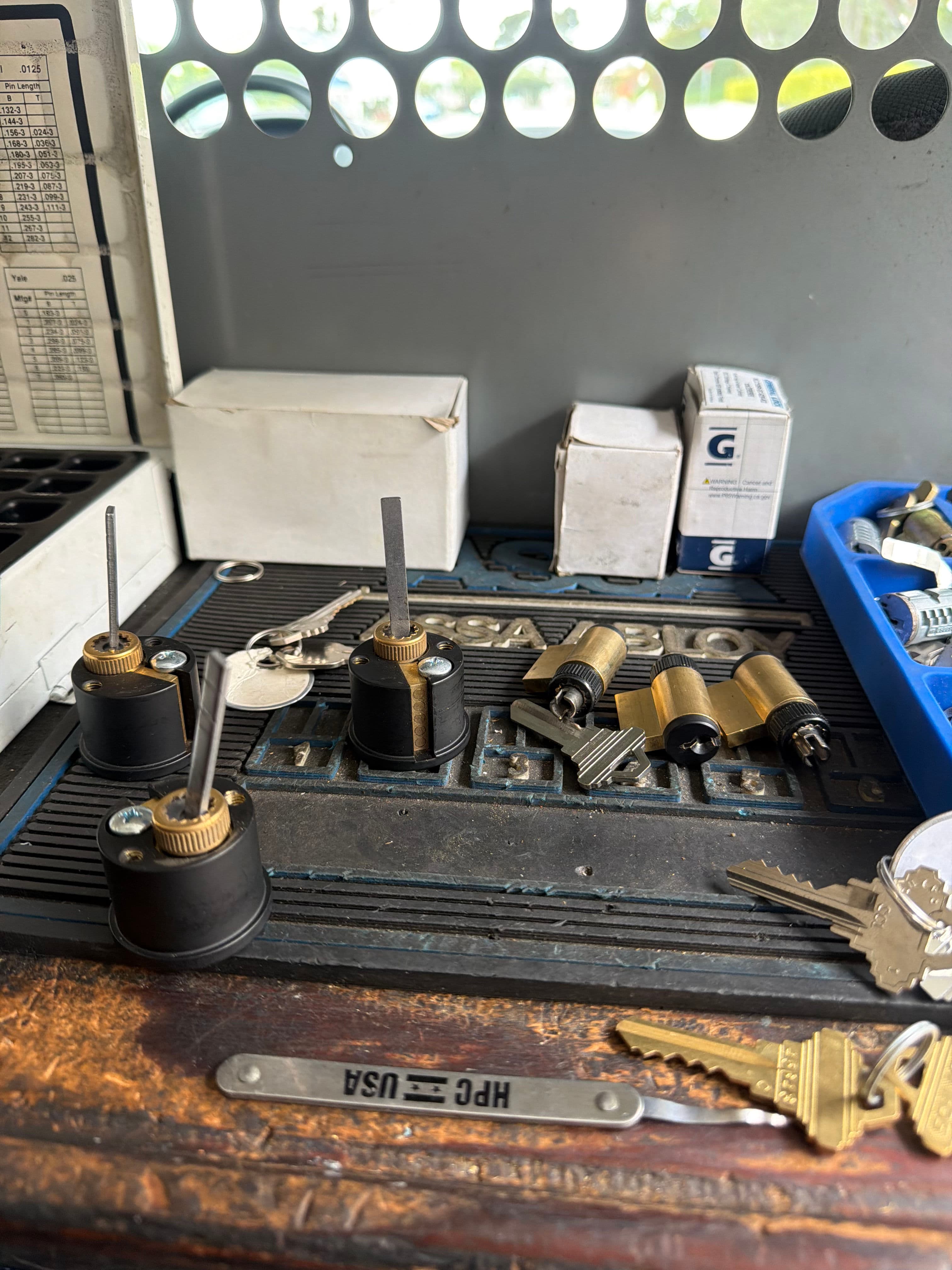 Project Tools Ready, Locks Dialed In at Joe Joe's Lock and Key image