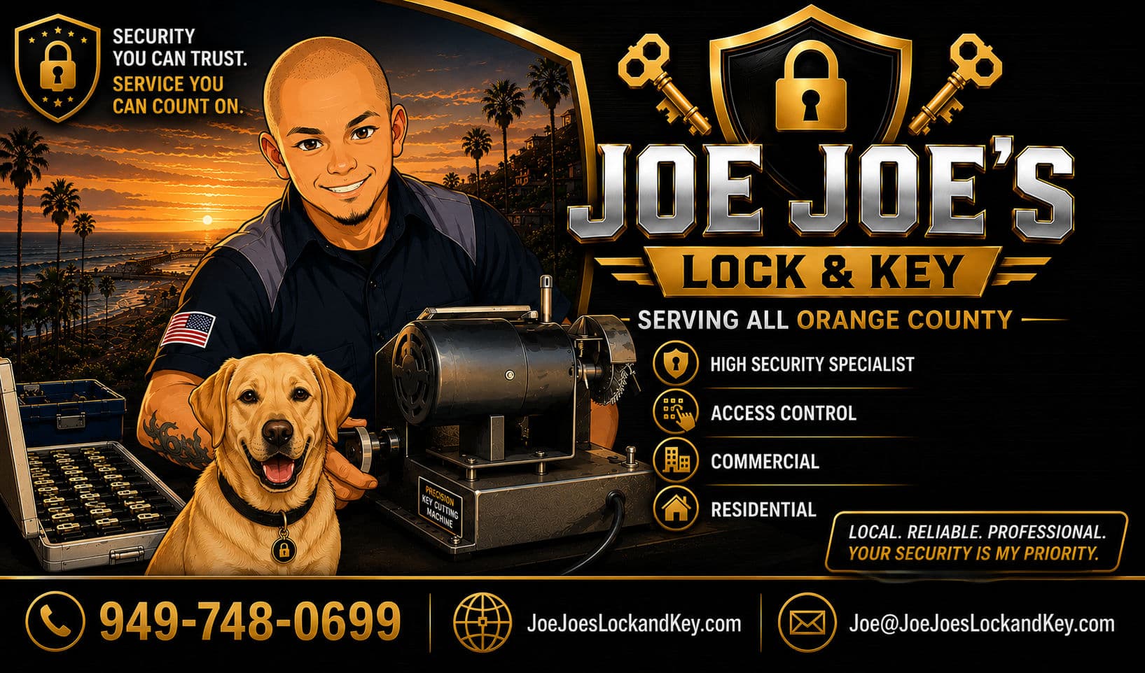 Joe Joe's Lock & Key Serves All of Orange County image