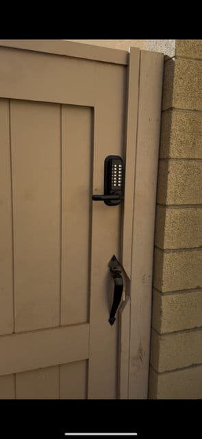 Enhance Your Gate Security with Keyless Lock image