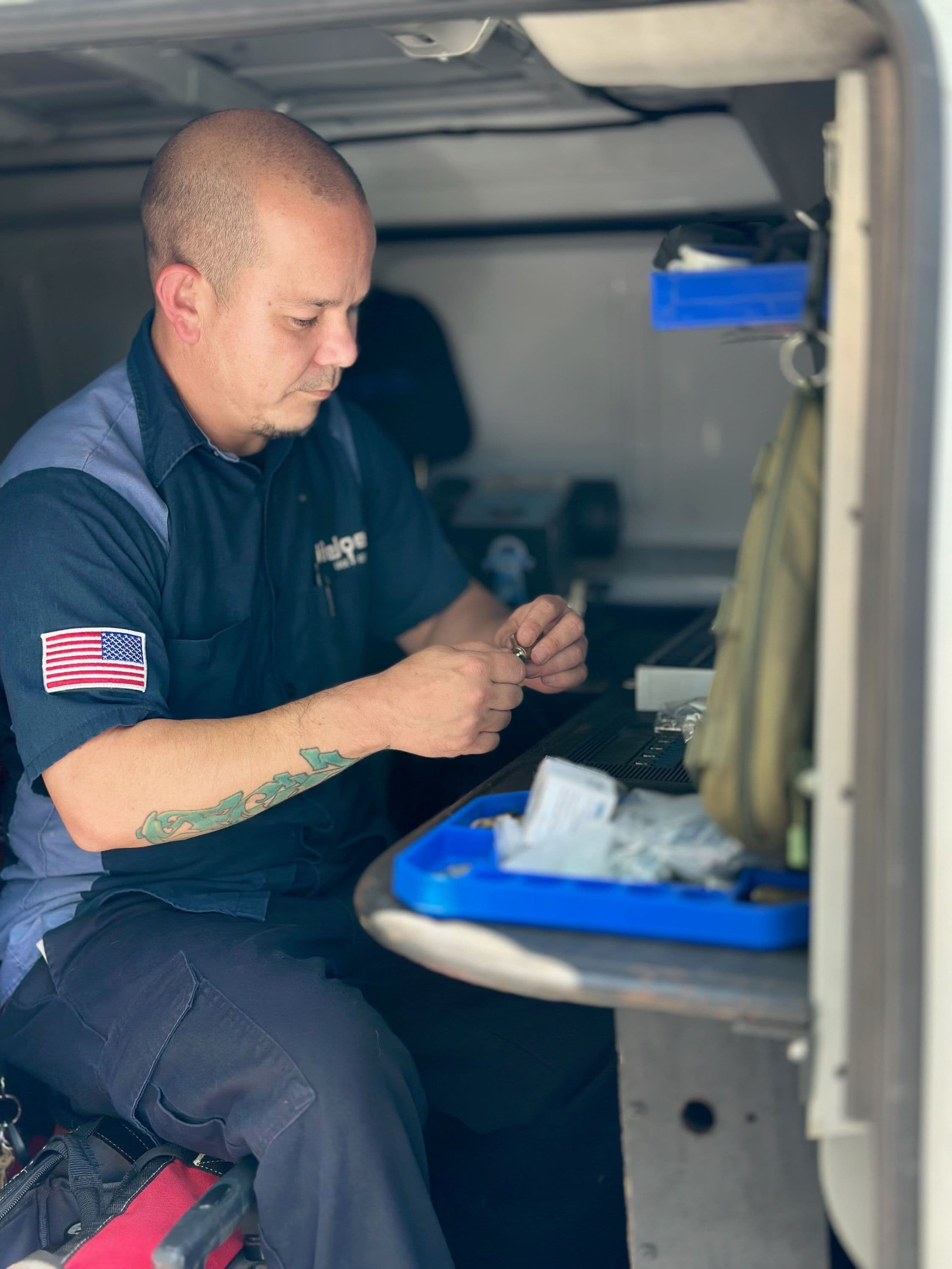 Project Expert Locksmith Rekeying Over 100 Locks image